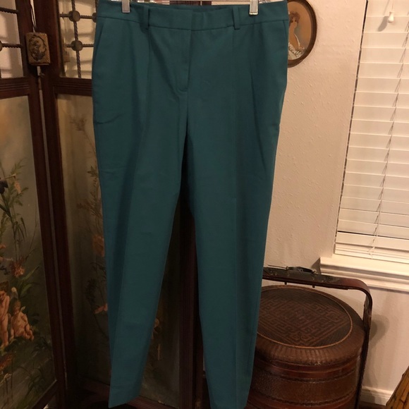 Lafayette148 Rainforest Green Slacks - Picture 4 of 10